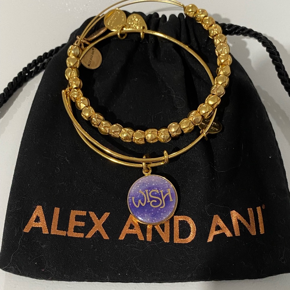 Alex and Ani Wish Bracelet Set